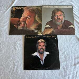 Kenny Rogers Vinyl Lot Kenny, Love or Something like it, &Daytime Friends Record